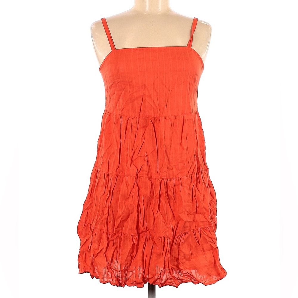 Bright Orange Old Navy Summer Dress *WITH POCKETS*